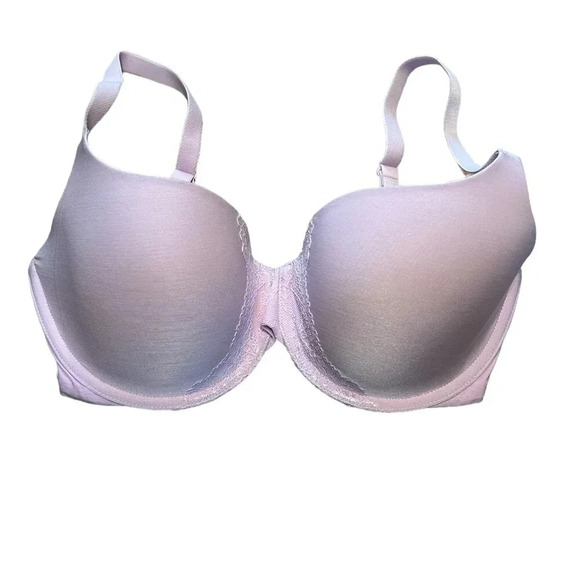 3/$25 La Senza Pink Tshirt Bra Underwire Sexy Tease Size 32DD Lightly Padded - Picture 1 of 5